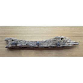 Egyedi, rusztikus falra szerelhető akasztó