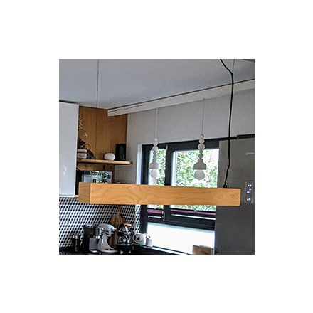 Faborítású függőlámpa