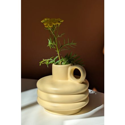 Halványsárga kisváza